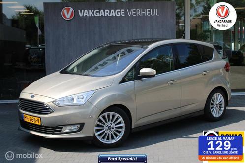 Ford C-Max 1.0 Titanium|125Pk|Navi|Boekjes|Nap, Auto's, Ford, Bedrijf, Te koop, C-Max, ABS, Airbags, Airconditioning, Alarm, Bluetooth