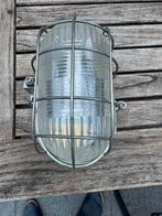 Zware bull eye buitenlamp met pl lamp, Overige materialen, Gebruikt, Minder dan 50 watt, Wandlamp
