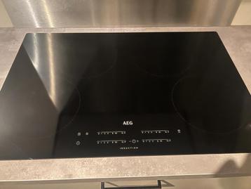 Te koop AEG inductie kookplaat model IKK8440SCB beschikbaar voor biedingen