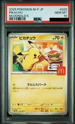 Pikachu Mc Promo PSA 10 - Burger pikachu - Preorder, Ophalen of Verzenden, Nieuw, Overige typen