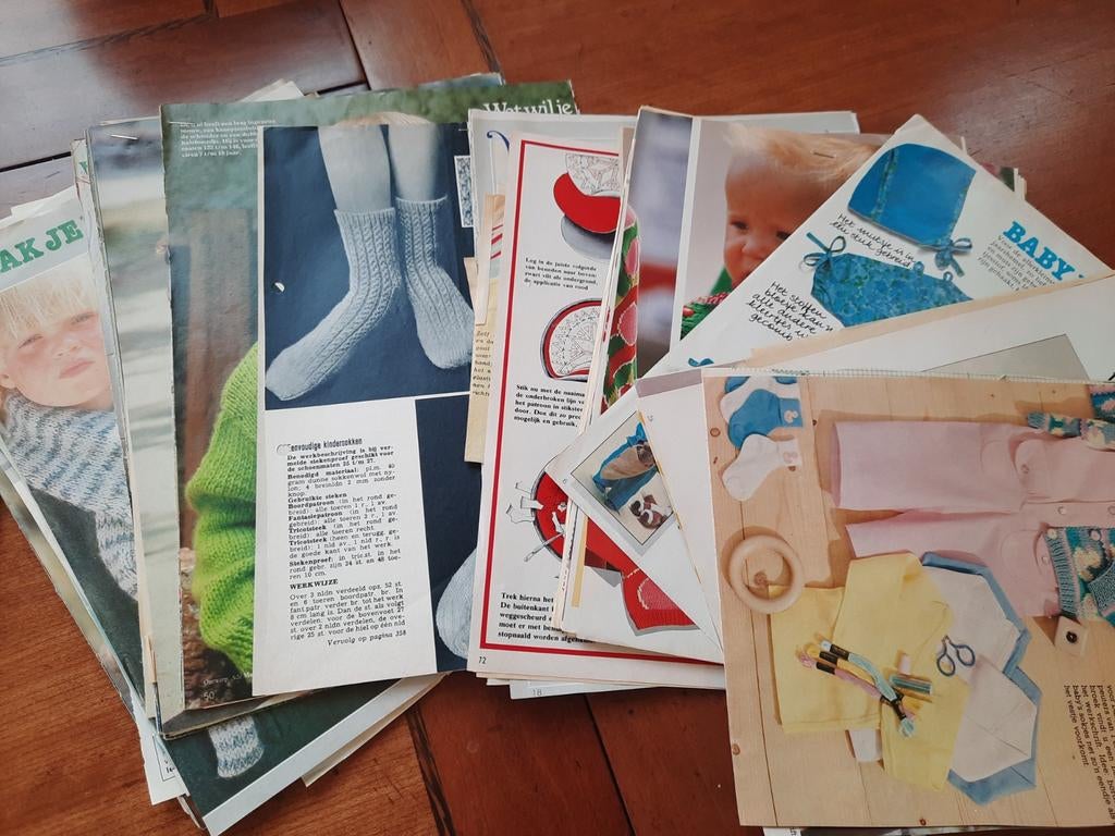 Vintage patronen voor kinderkleding en speelgoed, Hobby en Vrije tijd, Kledingpatronen, Ophalen of Verzenden, Kind, Overige merken
