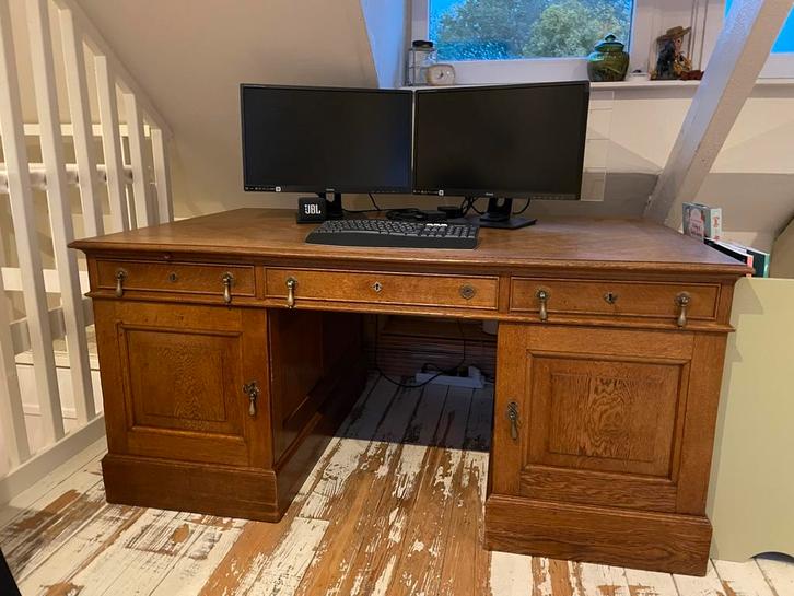 Antiek Notarisbureau, Huis en Inrichting, Bureaus, Gebruikt, Ophalen