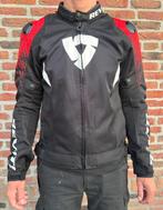 REV'IT! Quantum 2 Air Jas Zwart Rood Maat L, Motoren, Kleding | Motorkleding, Ophalen, Tweedehands, Jas | textiel