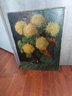 Zonnebloemen door Frans Dubois, Antiek en Kunst, Kunst | Schilderijen | Abstract, Ophalen