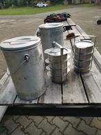 Vintage Melkbussen & Etagères, Huis en Inrichting, Ophalen, Gebruikt