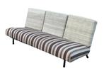 Vintage Alf Svensson DUX - Artifort, 1950s sofa bank, Gebruikt, 75 tot 100 cm, Ophalen of Verzenden, Metaal