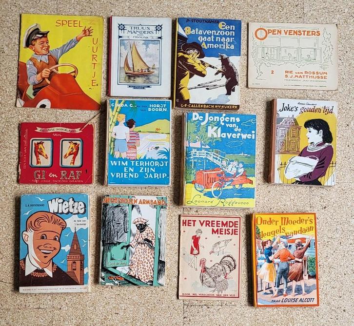 Verzameling Oude Kinderboeken – in één koop!, Boeken, Kinderboeken | Jeugd | onder 10 jaar, Gelezen, Ophalen of Verzenden