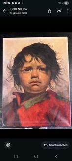 Gezocht: schilderij of collage van Henk Jaspers of Stef Jasp, Antiek en Kunst, Ophalen of Verzenden