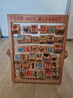 Houten Alfabet Rekenrek, Ophalen of Verzenden, Zo goed als nieuw, Rekenen
