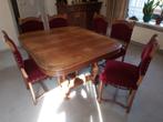Complete eetkamerset (6 stoelen), Ophalen, Gebruikt, Klassiek, 4 tot 6 stoelen