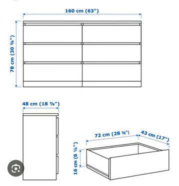 Ikea Malm Ladekast - afbeelding 6