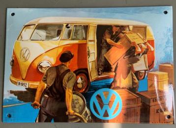 Limited geëmailleerd VW T1 bord beschikbaar voor biedingen
