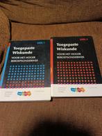 Toegepaste Wiskunde voor het hbo Deel 1 en deel 2, Ophalen, C. de Joode; A. Sluijter; J.H. Blankespoor, Zo goed als nieuw, Nederlands