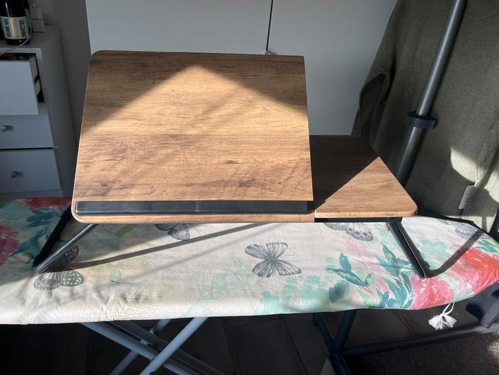 Verstelbare Laptoptafel - Ideaal voor Thuiswerken, Computers en Software, Laptoptafels, Zo goed als nieuw, In hoogte verstelbaar