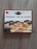 Jumbo dambord met houten speelstukken, Hobby en Vrije tijd, Gezelschapsspellen | Overige, Een of twee spelers, Ophalen of Verzenden