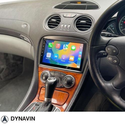 mercedes SL R230 autoradio navigatie android 13 carplay usb, Auto diversen, Autoradio's, Nieuw, Ophalen of Verzenden