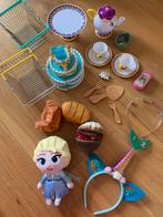 Servies knuffel Frozen Elsa Belle en het beest Barstje, Kinderen en Baby's, Speelgoed | Overig, Ophalen of Verzenden, Zo goed als nieuw