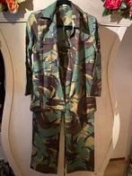 Soldatenpak carnaval verkleeddoos 164, Kleding | Heren, Carnaval, Overige maten, Ophalen of Verzenden, Zo goed als nieuw