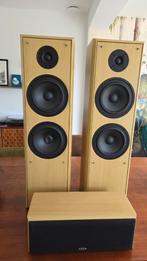 Eltax Jupiter front en center speakers, Ophalen, 60 tot 120 watt, Front, Rear of Stereo speakers, Overige merken