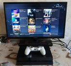 PS4 1TB Modded + 50 Games, Controller & Kabels - Compleet!, Ophalen of Verzenden, 1 TB, Met 1 controller, Original