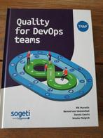 Rik Marselis - Quality for DevOps teams, Boeken, Informatica en Computer, Ophalen of Verzenden, Zo goed als nieuw, Rik Marselis; Berend van Veenendaal; Dennis Geurts; Wouter Ru...