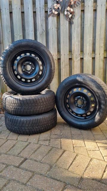 15" Volkswagen Velgen + Winterbanden 5x112 beschikbaar voor biedingen