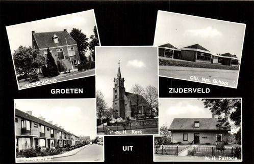 Groeten uit Zijderveld - 5 afb dorpsgezichten - ongelopen, Verzamelen, Ansichtkaarten | Nederland, Ongelopen, Utrecht, 1940 tot 1960