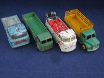 Dinky Toys + Corgi Toys  Lot van 4 Leuke Trucks/IGS!! beschikbaar voor biedingen