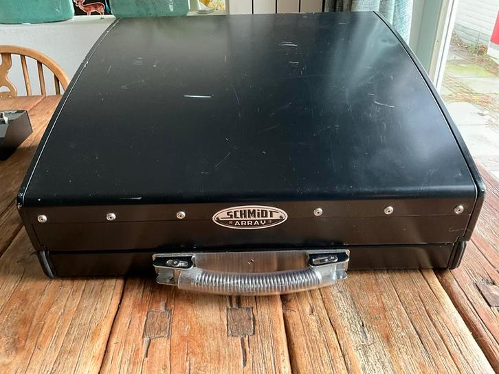 Schmidt Array 450xdm Pedalboard met toebehoren, Muziek en Instrumenten, Behuizingen en Koffers, Gebruikt, Elektrische gitaar, Flightcase