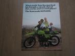 Kawasaki KDX 400 brochure folder 1979, Ophalen of Verzenden, Kawasaki