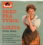 E.P. "Ekko Fra Tyrol " van Lolita ( Ditta Zusa ) uit 1959, Ophalen of Verzenden, Gebruikt, Pop, EP
