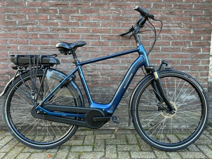 Batavus Finez E-go Active Plus 7 versn. met Hydraulische, Fietsen en Brommers, Elektrische fietsen, Gebruikt, Batavus, 51 tot 55 cm