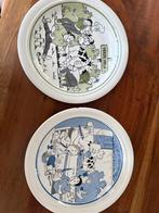 Suske & Wiske borden (set van 2) – 1990 Standaard Uitgeverij, Ophalen of Verzenden, Suske en Wiske, Zo goed als nieuw, Gebruiksvoorwerp