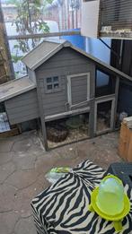 Kippenhok kwartelhok 3 maanden gebruikt, Dieren en Toebehoren, Vogels | Hokken en Kooien, Ophalen of Verzenden, Hout, Overige typen