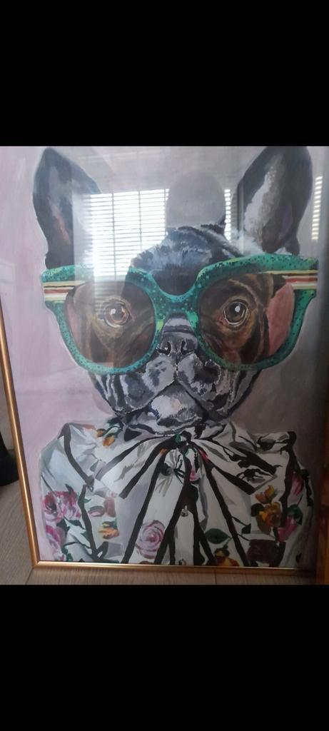 3 Desenio dieren posters in gouden lijst 30x40, Huis en Inrichting, Woonaccessoires | Schilderijen, Tekeningen en Foto's, Zo goed als nieuw