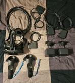 HTC Vive VR set - Compleet!, Spelcomputers en Games, Virtual Reality, Ophalen, Gebruikt, VR-bril, Pc