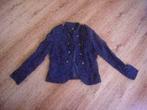Leuk vrijetijds Dames jackje Mt M, Ophalen of Verzenden, Zo goed als nieuw, Maat 38/40 (M), Blauw
