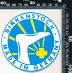 Sticker: Birkenstock - Made in Germany, Verzamelen, Overige typen, Ophalen of Verzenden, Zo goed als nieuw