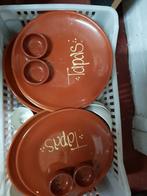 Tapas borden 8 stuks. 40e., Ophalen of Verzenden, Zo goed als nieuw, Bord(en), Overige stijlen