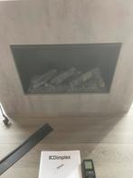 Elektrische haard Dimplex Nissum Concrete L, Huis en Inrichting, Haarden, Ophalen, Zo goed als nieuw, Hangende haard, Elektrische haard