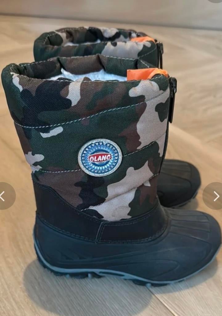 Olang snowboots sneeuwschoenen kind 27 28 nieuwstaat, Ophalen of Verzenden, Zo goed als nieuw, Jongen of Meisje, Laarzen