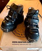 New Rock Zwarte Enkellaarzen Maat 36, Kleding | Heren, Schoenen, Ophalen of Verzenden, Nieuw, Zwart