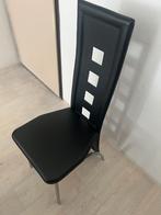 8x eetkamerstoelen NIEUW, Ophalen, Zwart, Nieuw, Leer
