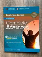 Cambridge English complete advanced with CD, Boeken, Engels, Nieuw, Ophalen of Verzenden, Guy Brook-Hart; Simon Haines