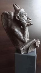 Brons beeld gargoyle notre dame , bronzen art, Antiek en Kunst, Ophalen of Verzenden, Brons