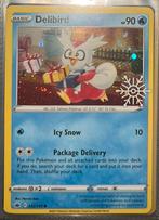 Delibird 32 snowflake stamp cosmos holo, Ophalen of Verzenden, Zo goed als nieuw, Losse kaart