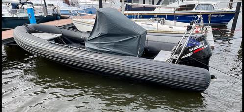 SUPER GROTE  RIB CAPELLI 750 WORK  + 300 pk Suzuki Topper !!, Watersport en Boten, Rubberboten, Gebruikt, Overige merken, Overige materialen