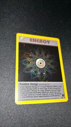 rainbow energy 17/82 holo swirl, Hobby en Vrije tijd, Verzamelkaartspellen | Pokémon, Ophalen of Verzenden, Zo goed als nieuw