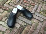 GRATIS VERZENDEN NIEUWE ZWARTE LEREN KLOMPEN MT 42, Kleding | Heren, Schoenen, Verzenden, Zwart, Nieuw, Werkschoenen