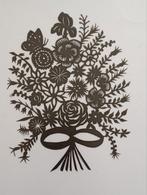 Jo van Velsen originele knipkunst., Antiek en Kunst, Verzenden